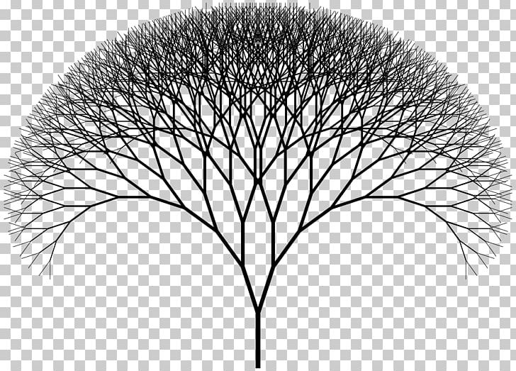 Fractal Art Fractal Tree Index Mathematics PNG, Clipart, Black And White, Branch, Curve, Drawing, Fractal Free PNG Download