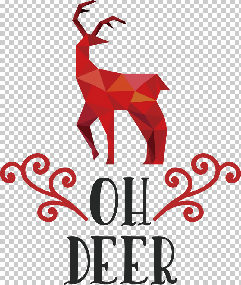 OH Deer Rudolph Christmas PNG, Clipart, Christmas, Christmas Archives, Data, Deer, Logo Free PNG Download