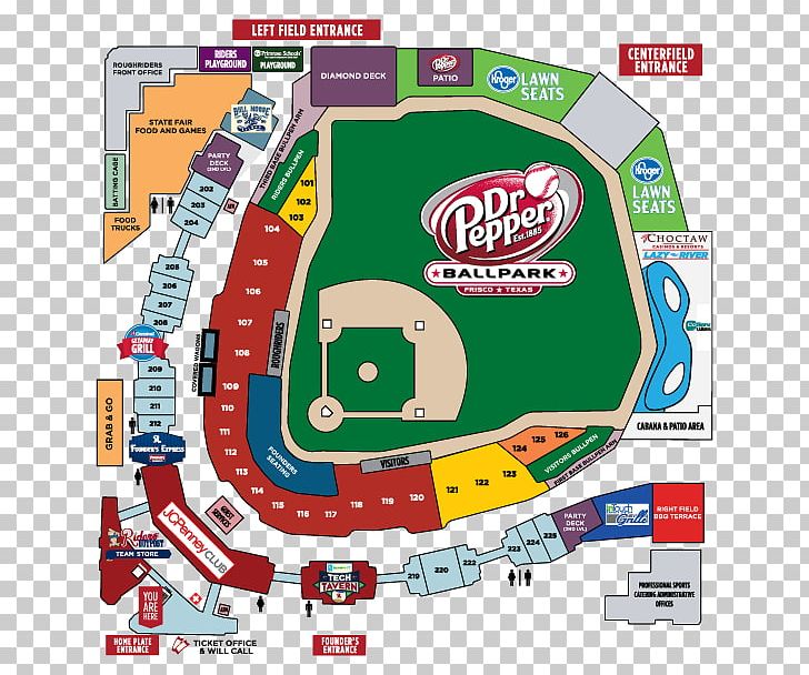 Dr Pepper Ballpark Frisco Seating Chart