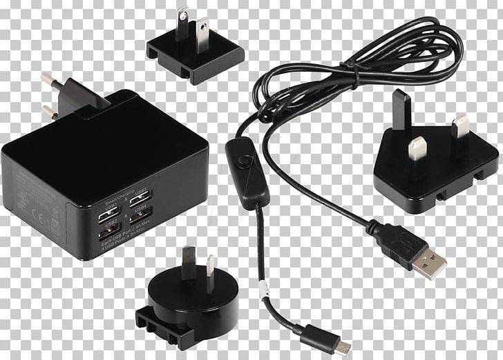 Battery Charger AC Adapter Raspberry Pi USB PNG, Clipart, Adapter, Computer, Computer, Computer Hardware, Electrical Switches Free PNG Download