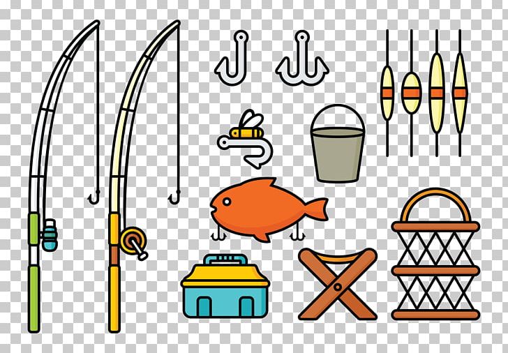 Fishing Rod Silhouette Clipart Transparent Background, Stereo