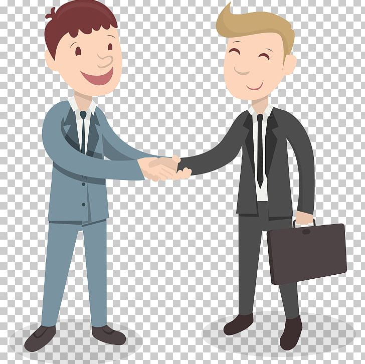Handshake Cartoon Business PNG, Clipart, Animation, Business, Businessperson, Cartoon, Child Free PNG Download