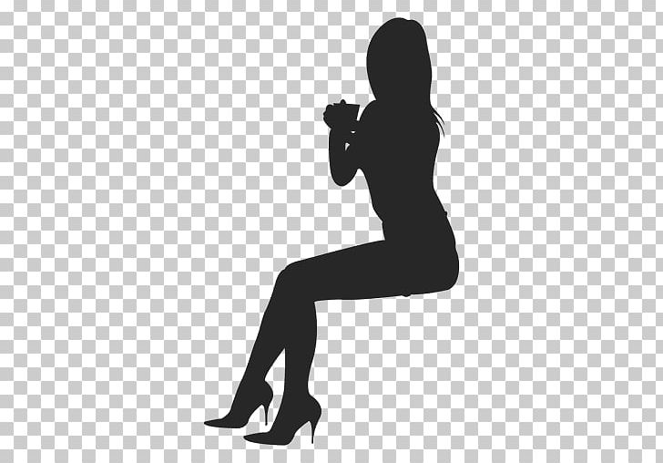 Silhouette Woman Drawing PNG, Clipart, Animals, Arm, Black, Black And White, Drawing Free PNG Download