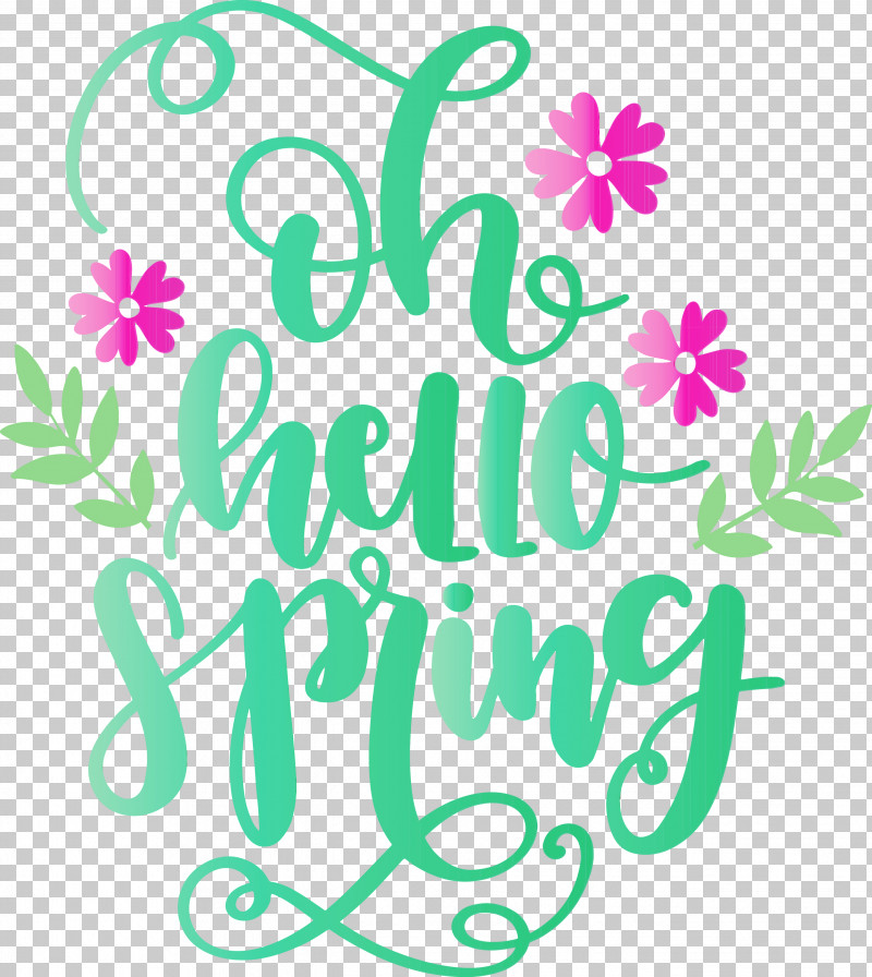 Text Font Plant Line Art PNG, Clipart, Hello Spring, Line Art, Paint, Plant, Spring Free PNG Download