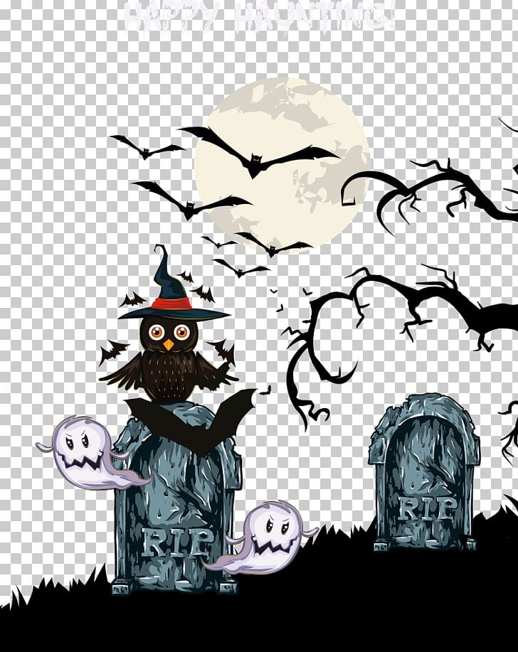 Halloween Jack-o'-lantern Owl Poster PNG, Clipart, Art, Baseball Bat, Bat, Bats, Black And White Free PNG Download