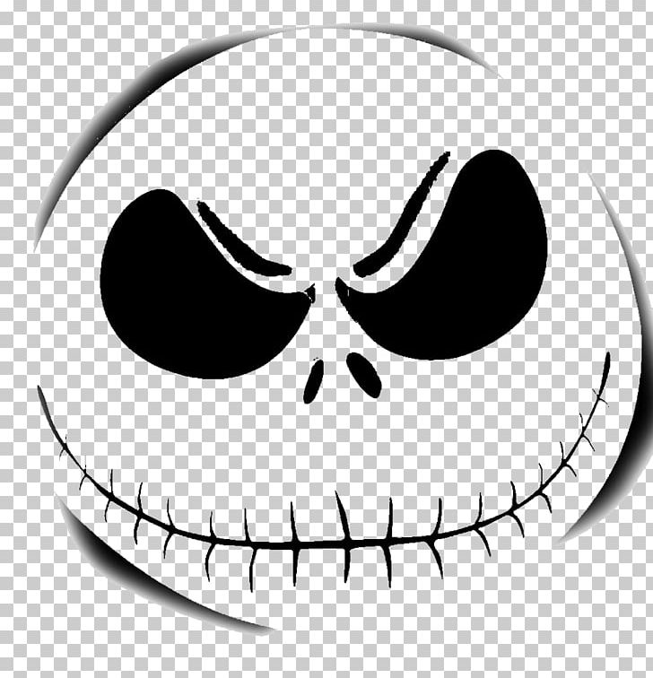 The Nightmare Before Christmas: The Pumpkin King Jack Skellington Jack-o'-lantern Stencil PNG, Clipart, Black And White, Bone, Carving, Drawing, Eyewear Free PNG Download