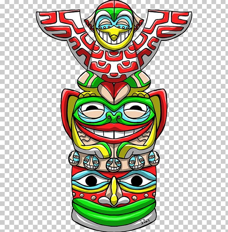 Totem Pole Art Drawing PNG, Clipart, Art, Art Museum, Cartoon, Comics, Deviantart Free PNG Download