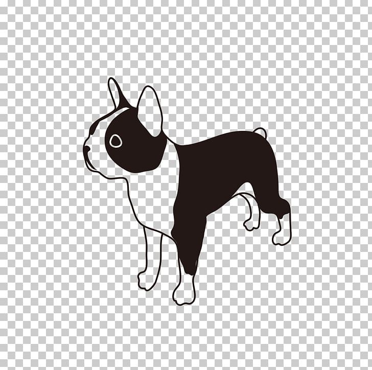 Boston Terrier Puppy Dog Breed French Bulldog PNG, Clipart, Animal, Animals, Black And White, Boston Terrier, Bulldog Free PNG Download