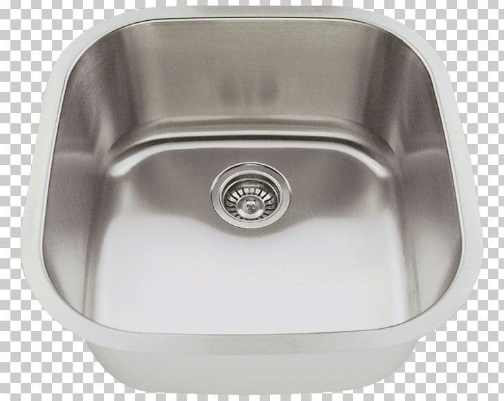 Kitchen Sink Stainless Steel Brushed Metal Tap PNG, Clipart, Bathroom Sink, Bowl, Bowl Sink, Brushed Metal, Cabinetry Free PNG Download