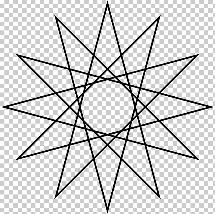 Star Polygon Regular Polygon Geometry Dodecagram PNG, Clipart, Angle, Area, Black And White, Circle, Concave Polygon Free PNG Download