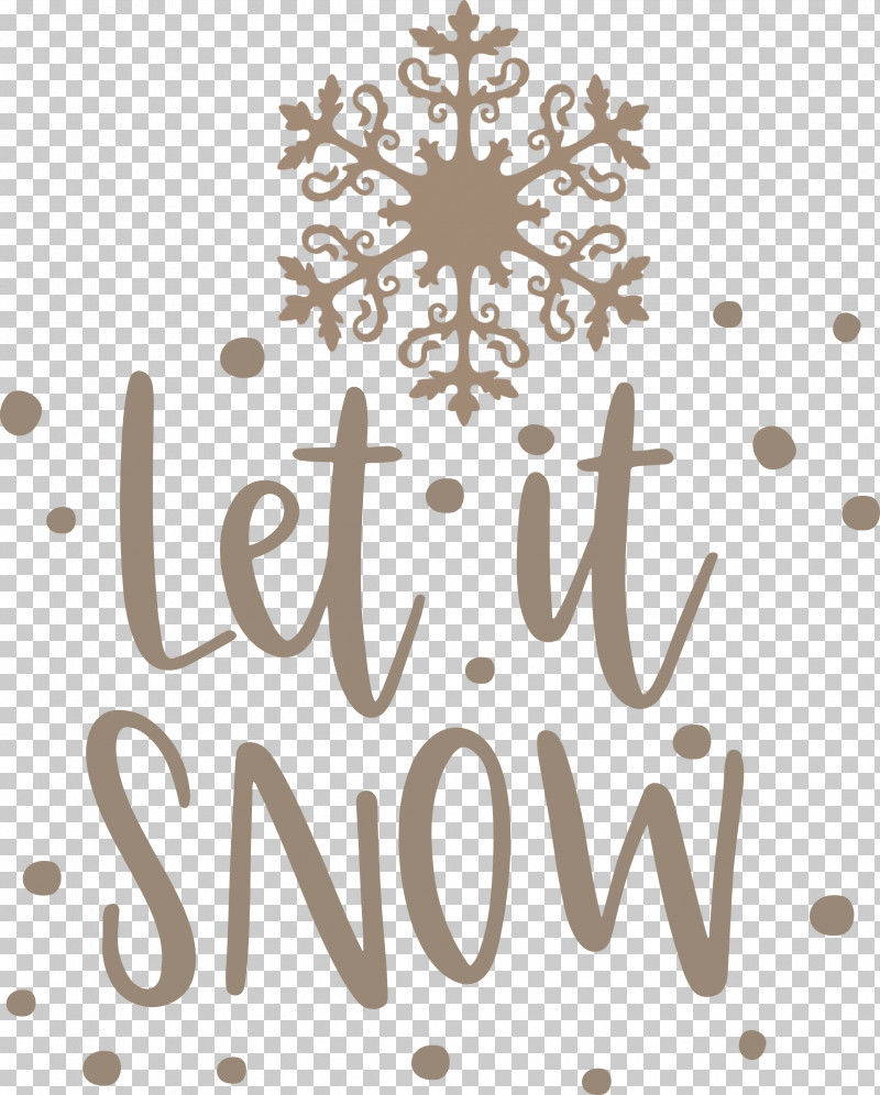 Let It Snow Snow Snowflake PNG, Clipart, Floral Design, Industrial Design, Let It Snow, Logo, Painting Free PNG Download