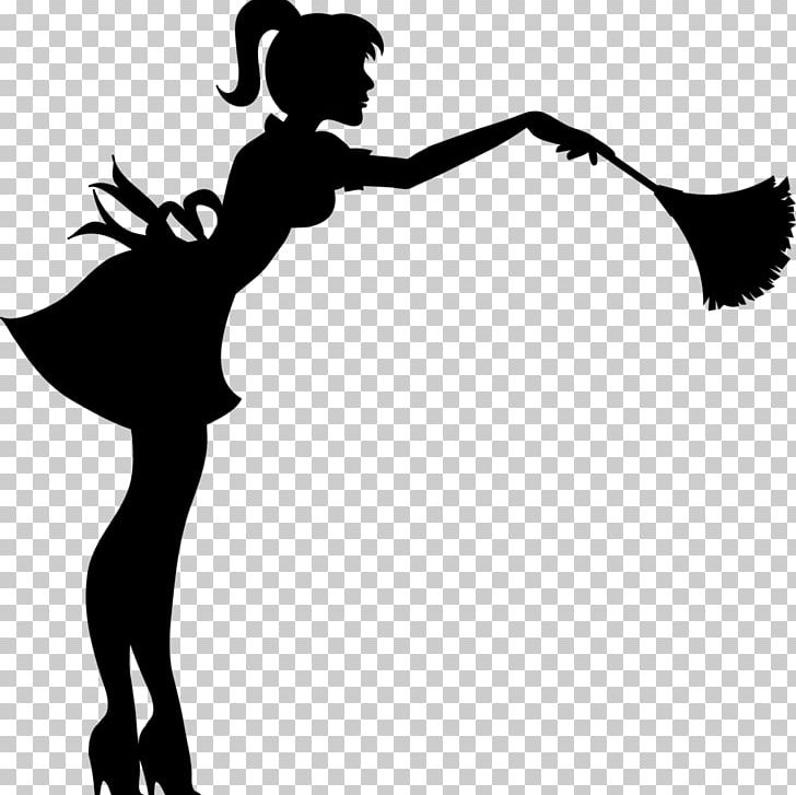 Cleaner Cleaning Maid Silhouette PNG, Clipart, Animals, Arm, Art, Black, Black And White Free PNG Download