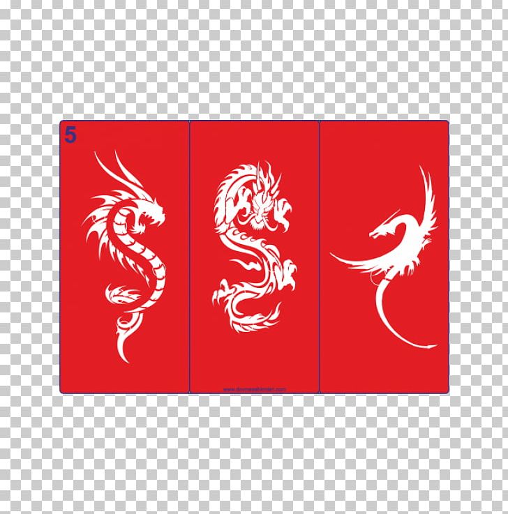 Mehndi Henna Tattoo Dragon Stencil PNG, Clipart, Airbrush, Area, Brand, Dragon, Drawing Free PNG Download