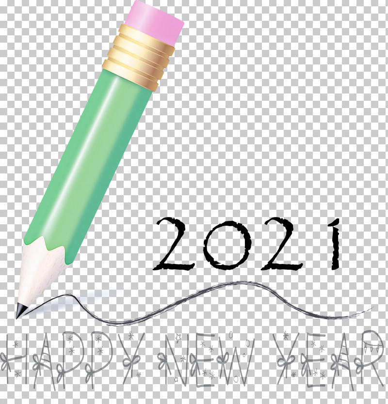 Happy New Year 2021 Welcome 2021 Hello 2021 PNG, Clipart, Ballpoint Pen, Colored Pencil, Drawing, Fountain Pen, Happy New Year Free PNG Download