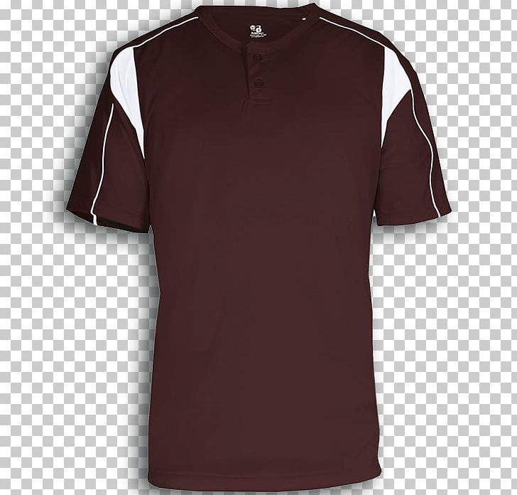 T-shirt Jersey Baseball Uniform Sleeve Clothing PNG, Clipart, Active Shirt, Baseball, Baseball Uniform, Black, Button Free PNG Download