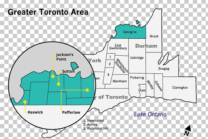 Georgina Richmond Hill Map Lake Simcoe Canada 2016 Census PNG, Clipart, Angle, Area, Canada 2016 Census, City, Diagram Free PNG Download