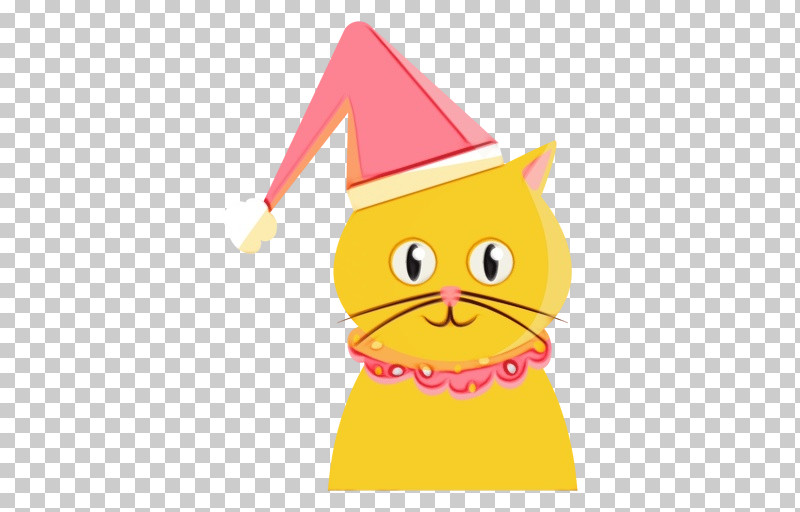 Party Hat PNG, Clipart, Cartoon, Cat, Character, Hat, Line Free PNG Download
