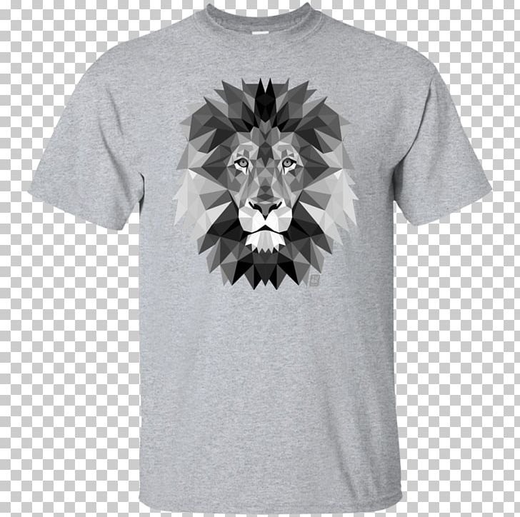 T-shirt Lion Sleeve Clothing Gilets PNG, Clipart, Active Shirt, Animal, Black, Carnivoran, Clothing Free PNG Download