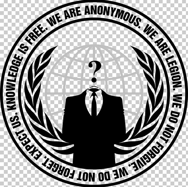 T-shirt Anonymous Hoodie Logo Million Mask March PNG, Clipart, 4chan, Anonymous, Area, Art, Black And White Free PNG Download