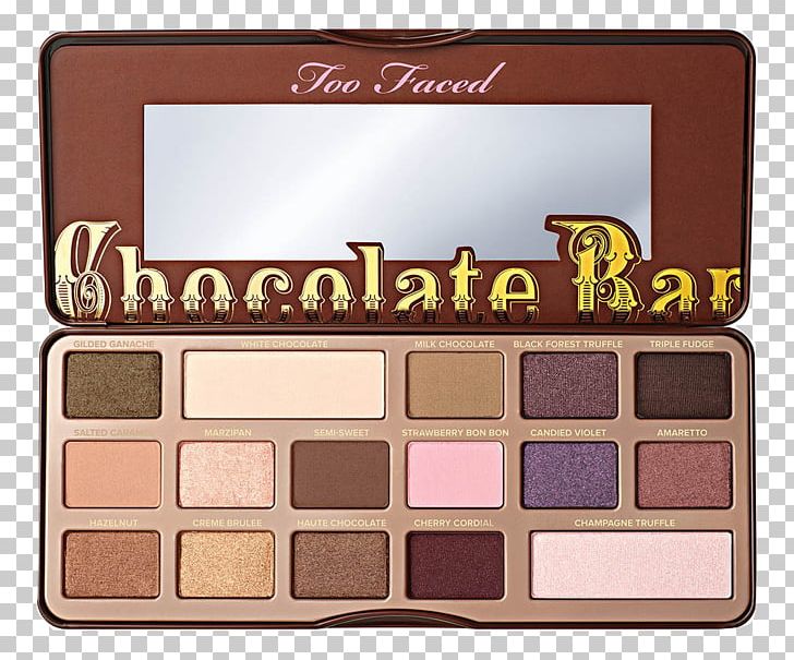 Too Faced Chocolate Bar Types Of Chocolate Eye Shadow PNG, Clipart, Chocolate, Chocolate Bar, Cocoa Solids, Confectionery, Cosmetics Free PNG Download