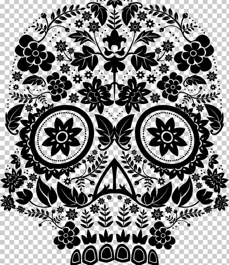 Calavera Day Of The Dead Death Human Skull Symbolism PNG, Clipart, All Hallows Eve, Art, Black, Black And White, Bone Free PNG Download