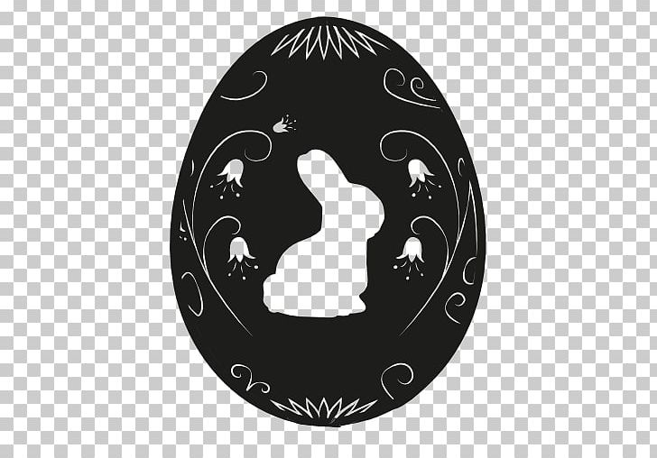 Easter Bunny Easter Egg PNG, Clipart, Black, Black And White, Circle, Computer Icons, Easter Free PNG Download