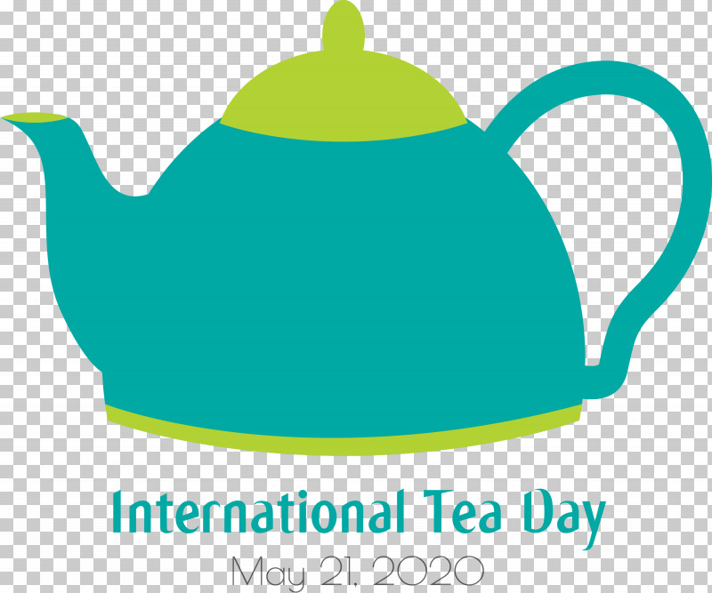 International Tea Day Tea Day PNG, Clipart, Green, International Tea Day, Kettle, Line, Logo Free PNG Download