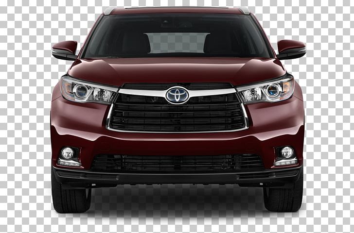 2014 Toyota Highlander 2015 Toyota Highlander Hybrid Car 2016 Toyota Highlander PNG, Clipart, Car, Compact Car, Full Size Car, Glass, Grille Free PNG Download