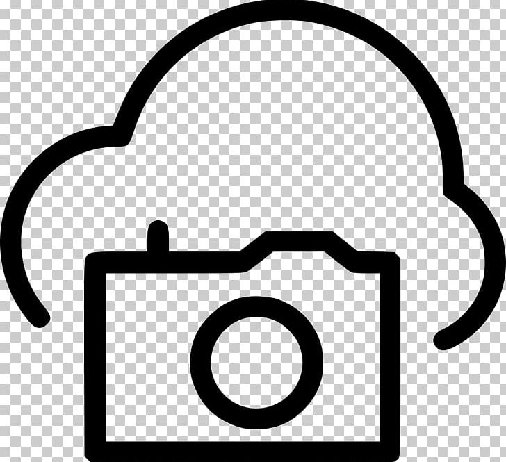 Computer Icons Camera Cloud Computing PNG, Clipart, Area, Black, Black And White, Brand, Camera Free PNG Download