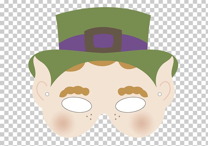 Leprechaun Traps Lutin Mask Saint Patrick's Day PNG, Clipart, Art, Birthday, Coloring Book, Costume Party, Eyewear Free PNG Download