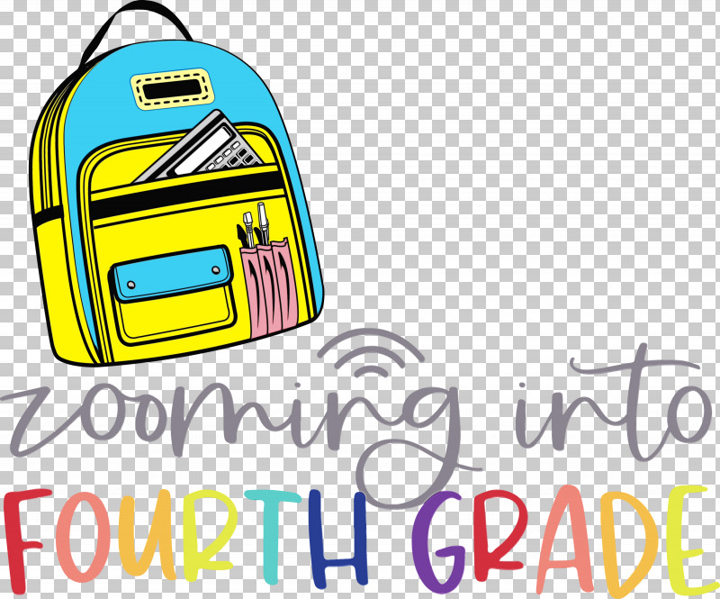 Logo Font Yellow Line Meter PNG, Clipart, Back To School, Fourth Grade, Geometry, Line, Logo Free PNG Download