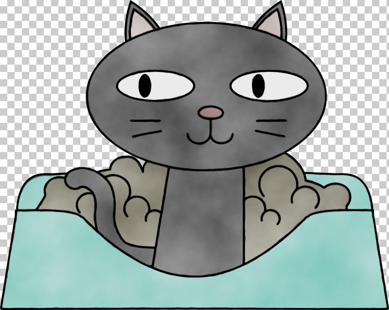Kitten Whiskers Cat Cartoon Litter Box PNG, Clipart, Black Cat, Cartoon, Cat, Cat Toilet, Dog Free PNG Download