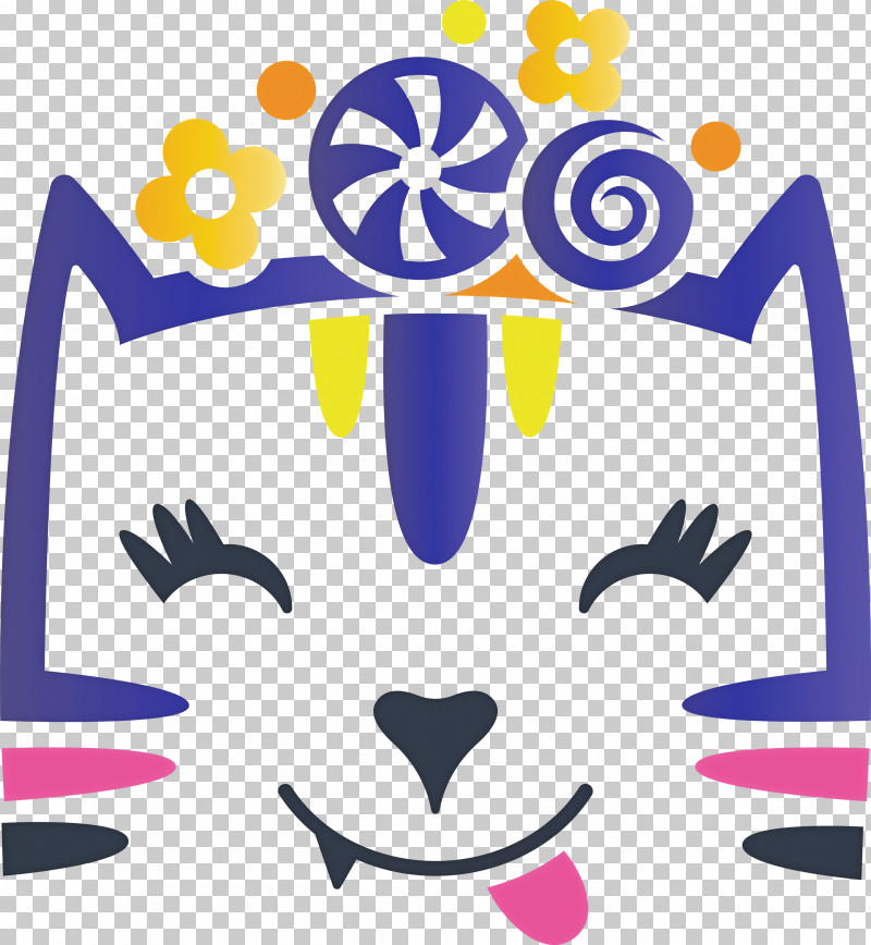 Cute Cat PNG, Clipart, Cute Cat, Line, Smile Free PNG Download