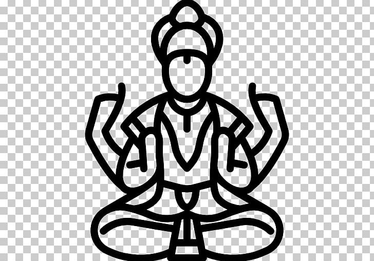 Computer Icons Ganesha Hinduism India PNG, Clipart, Artwork, Black And White, Brahma, Computer Icons, Deity Free PNG Download
