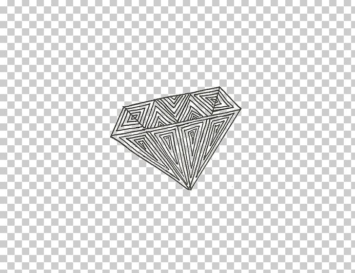 Drawing Diamond PNG, Clipart, Angle, Black And White, Cartoon, Creative, Diam Free PNG Download