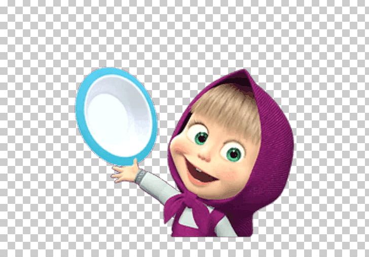 Masha And The Bear Sticker Telegram PNG, Clipart, 4k Resolution, Baby Toys, Bear, Character, Cheek Free PNG Download