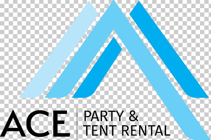 Ace Party & Tent Rental Logo Wedding PNG, Clipart, Angle, Area, Blue, Brand, Business Free PNG Download