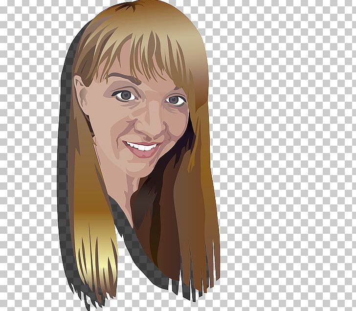Cartoon Drawing Female Avatar Png Clipart Blond Blond Woman