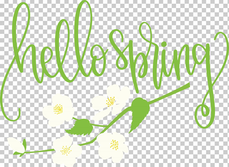 Hello Spring Spring PNG, Clipart, Data, Floral Design, Hello Spring, Leaf, Logo Free PNG Download