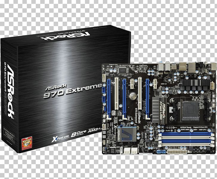 Socket AM3+ ASRock 970 Extreme4 AMD CrossFireX PNG, Clipart, Advanced Micro Devices, Amd, Amd Fx, Amd Phenom, Atx Free PNG Download