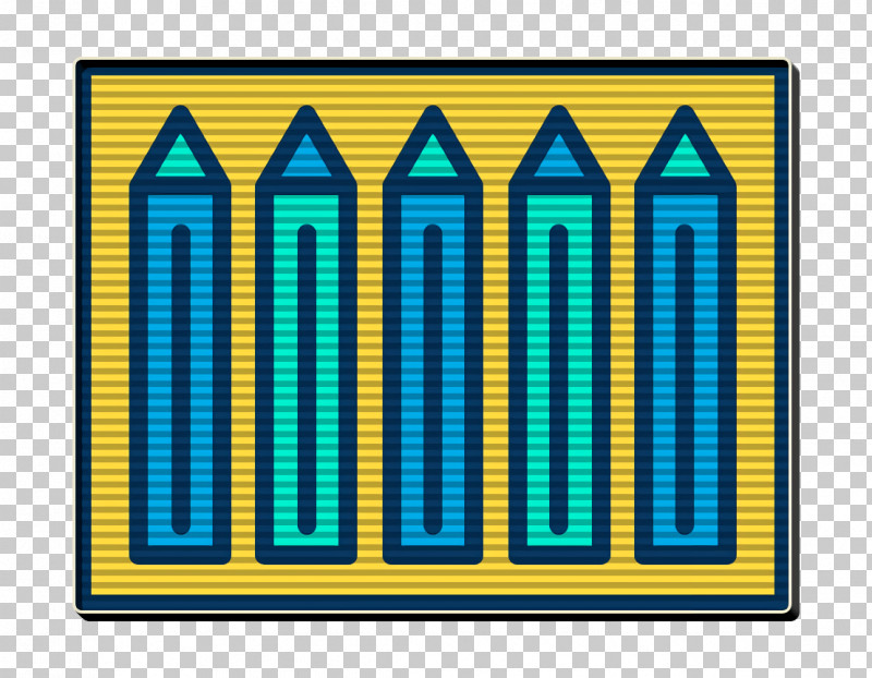 Color Pencils Icon Creative Icon PNG, Clipart, Aqua, Blue, Color Pencils Icon, Creative Icon, Electric Blue Free PNG Download