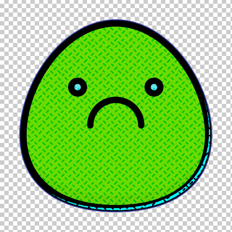 Emoji Icon Sad Icon PNG, Clipart, Circle, Emoji Icon, Emoticon, Green, Multimedia Free PNG Download
