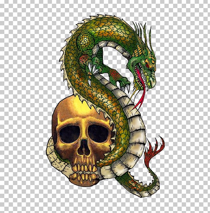Mersea Island Tattoo Dragon Skull T-shirt PNG, Clipart, Bone, Crew Neck, Dragon, Fantasy, Fictional Character Free PNG Download