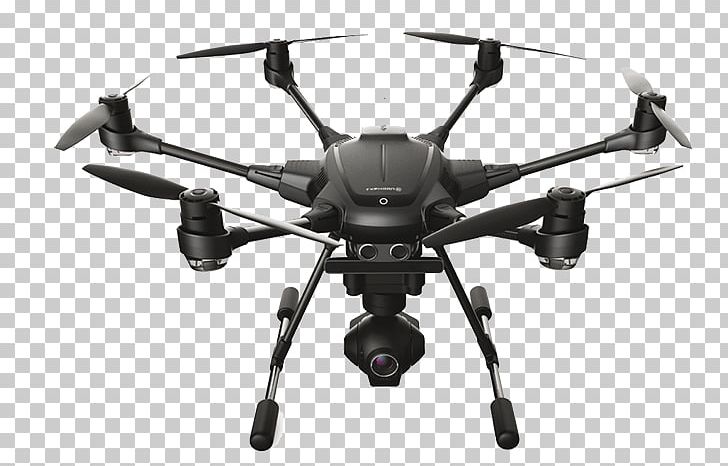 Yuneec International Typhoon H Mavic Pro Unmanned Aerial Vehicle Quadcopter Camera PNG, Clipart, 4k Resolution, Aerial Photography, Aircraft, Black And White, Camera Free PNG Download