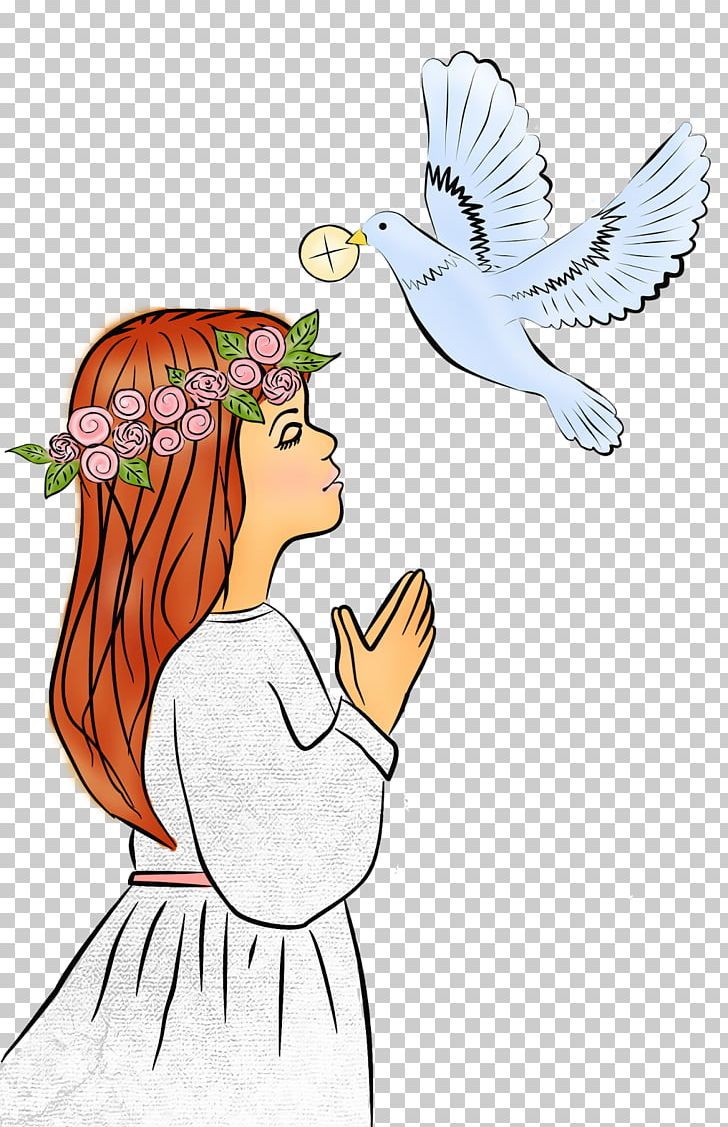 First Communion Eucharist Illustration PNG, Clipart, Angel, Arm, Art, Artwork, Bird Free PNG Download
