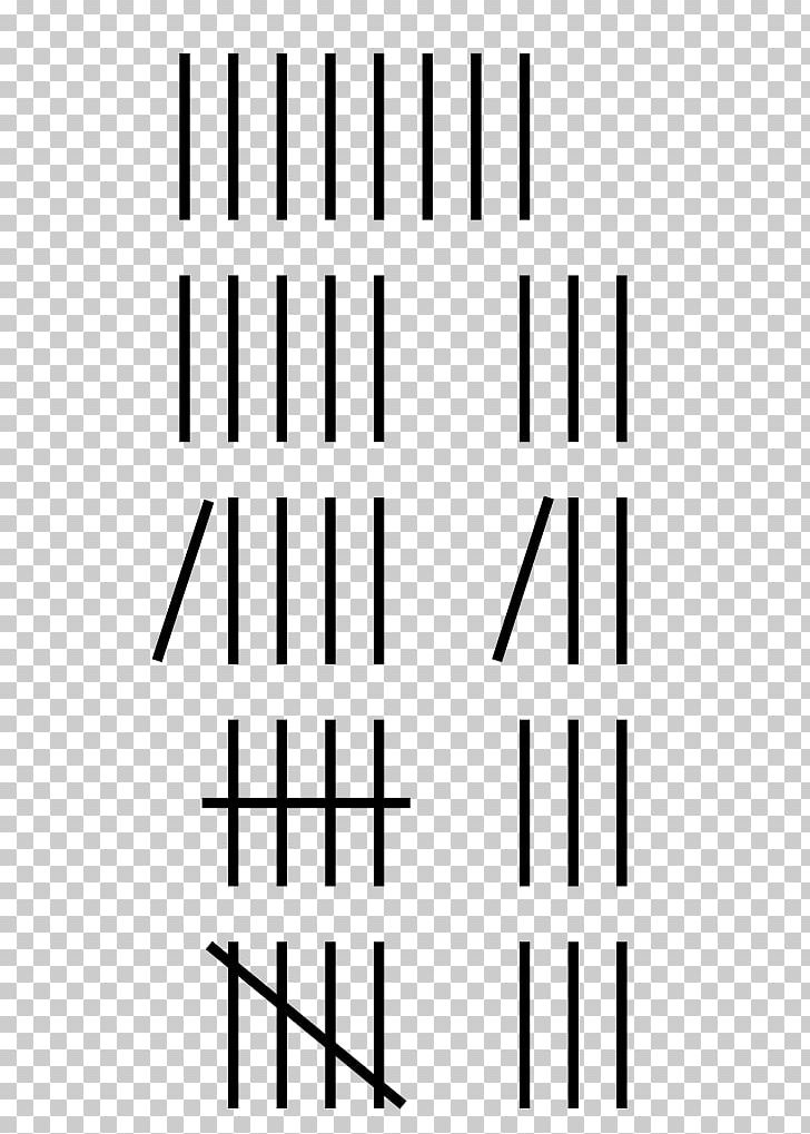 Unary Numeral System Tally Marks Number Numerical Digit PNG, Clipart, Angle, Area, Binary Number, Black, Black And White Free PNG Download