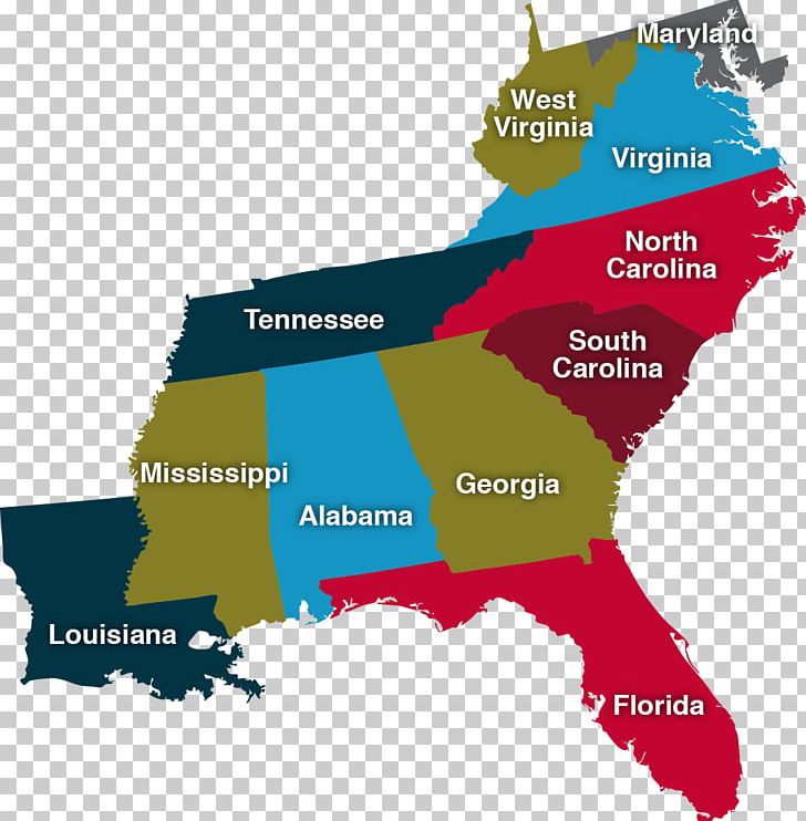 Maryland West Virginia Florida North Carolina PNG, Clipart, Alabama, Area, Diagram, Florida, Louisiana Free PNG Download