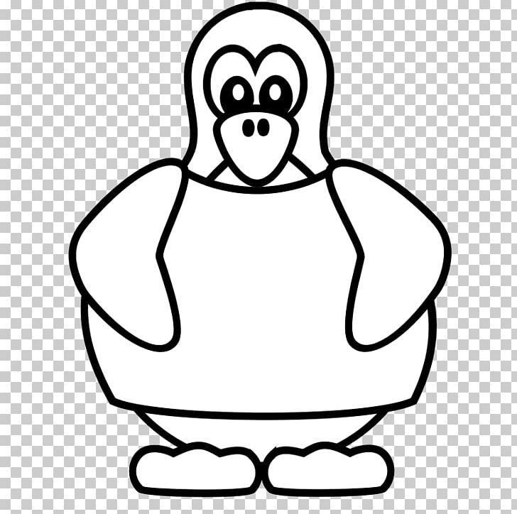 Penguin T-shirt Bird Coloring Book PNG, Clipart, Beak, Bird, Black, Black And White, Child Free PNG Download