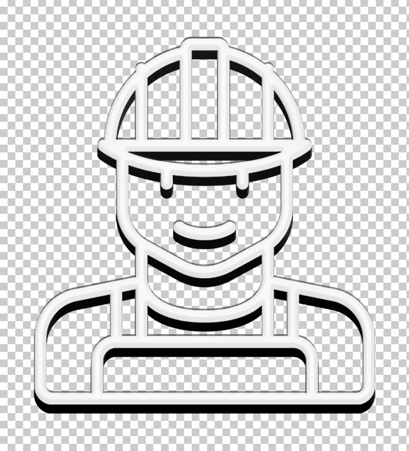 Industry Icon Icon Worker Icon Builder Icon PNG, Clipart, Black, Builder Icon, Cartoon, Geometry, Headgear Free PNG Download