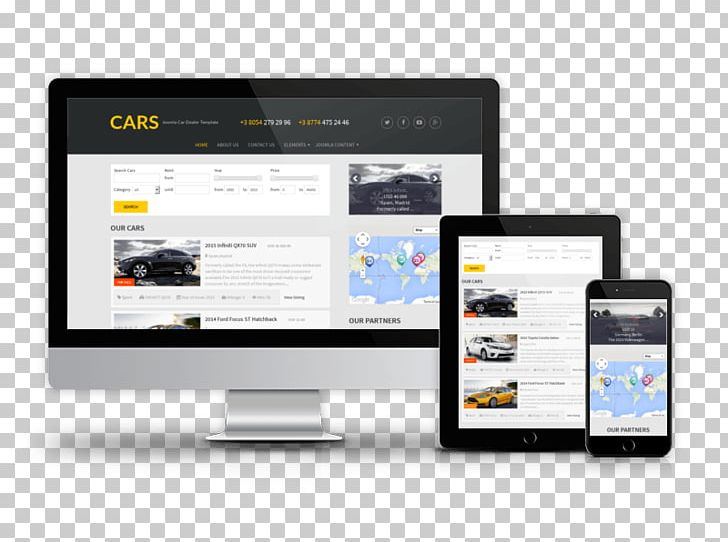 Car Responsive Web Design Joomla Web Template System PNG, Clipart, Bootstrap, Brand, Car, Car Dealership, Communication Free PNG Download